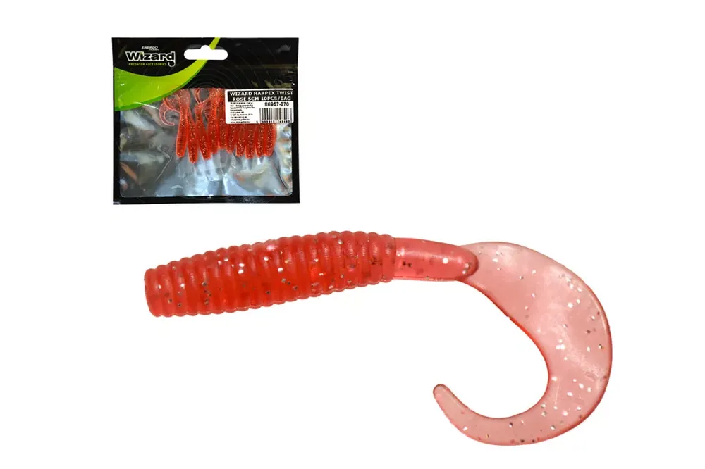 WIZARD HARPEX TWIST ROSE 5CM 10PCS/BAG - Akcios Lage Kosten