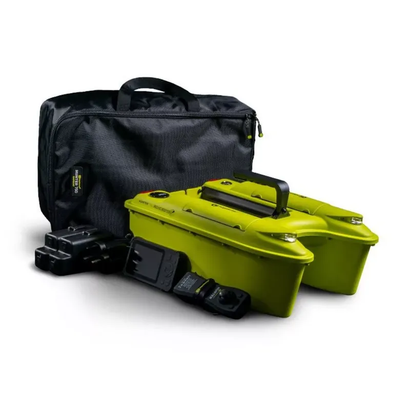Aanbieding RIDGEMONKEY HUNTER 750 BAIT BOAT HI-VIZ ECHO EDITION - Bruta