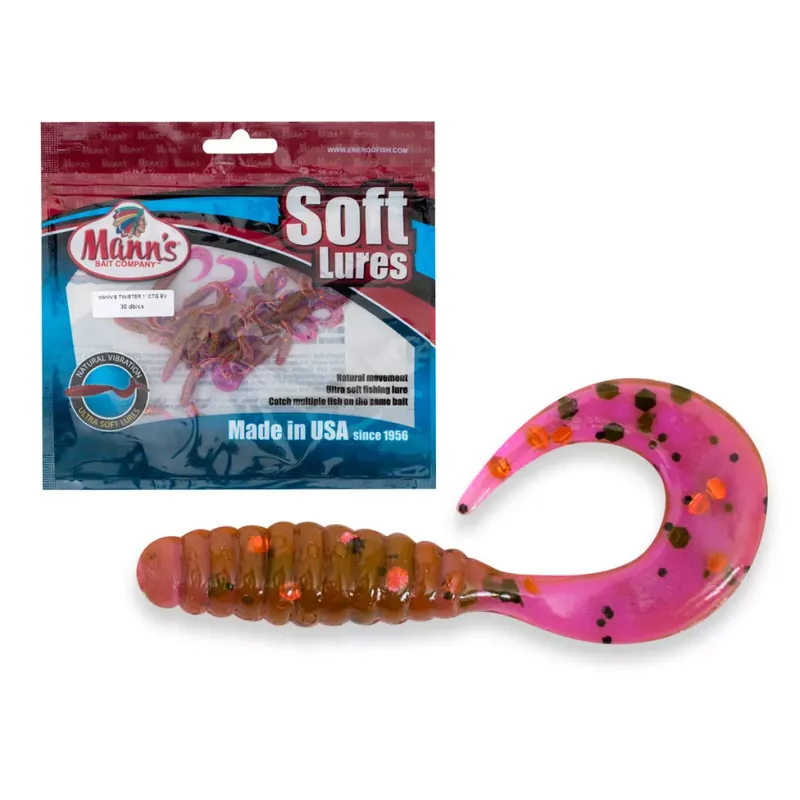 MANN‘S TWISTER Lila, piros glitteres 1‘ CTG EV 30D Op = Op