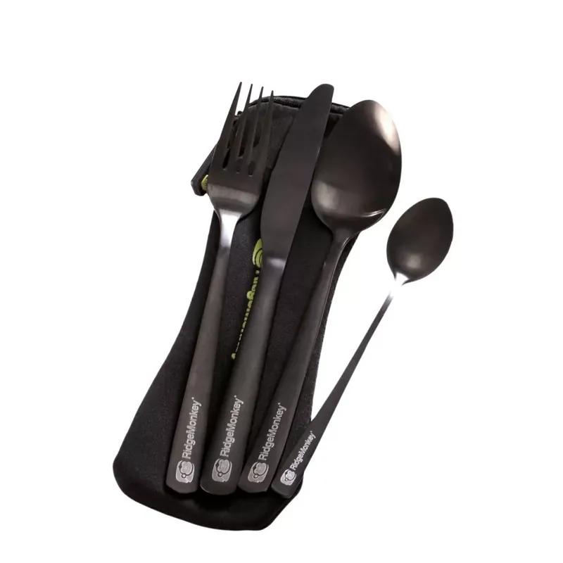 RIDGEMONKEY DLX CUTLERY SET EVŐESZKÖZ KÉSZLET - Finale Uitverkoop