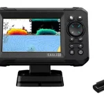 Laatste Versie Lowrance Eagle 5 Splitshot HD Halradar GPS jeladóval - Bruta