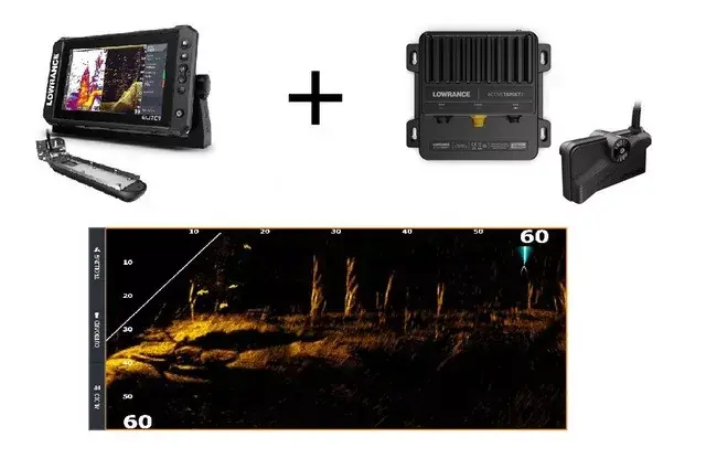 Express Levering Lowrance Elite-9 FS AI + AT2zfel