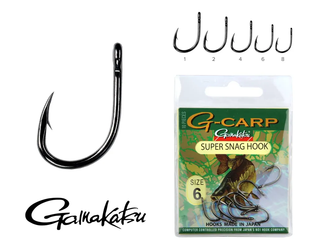 Merkproduct GAMAKATSU G-CARP SUPER SNAG 6