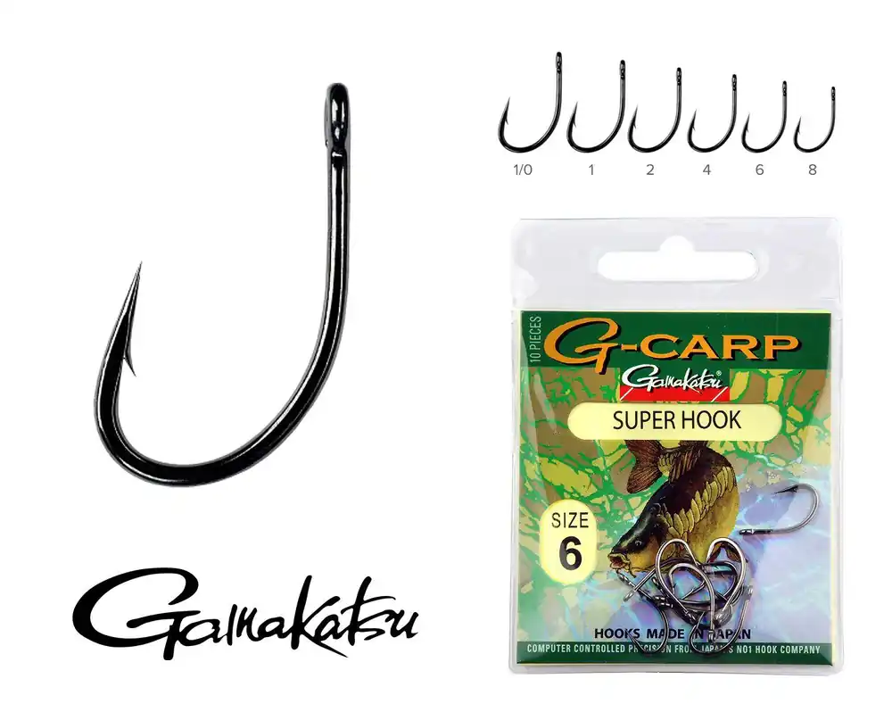 GAMAKATSU G-CARP SUPER HOOK 4 Aanbieding
