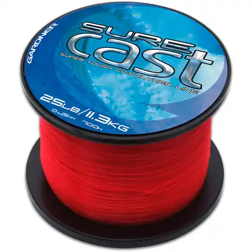 Weekendaanbieding GARDNER SURECAST RED 0,30MM 1320M