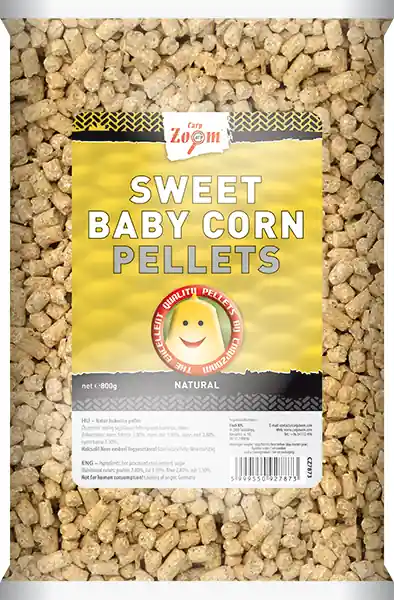 Aanbieding CARP ZOOM SWEET BABY CORN PELLET 2,5KG