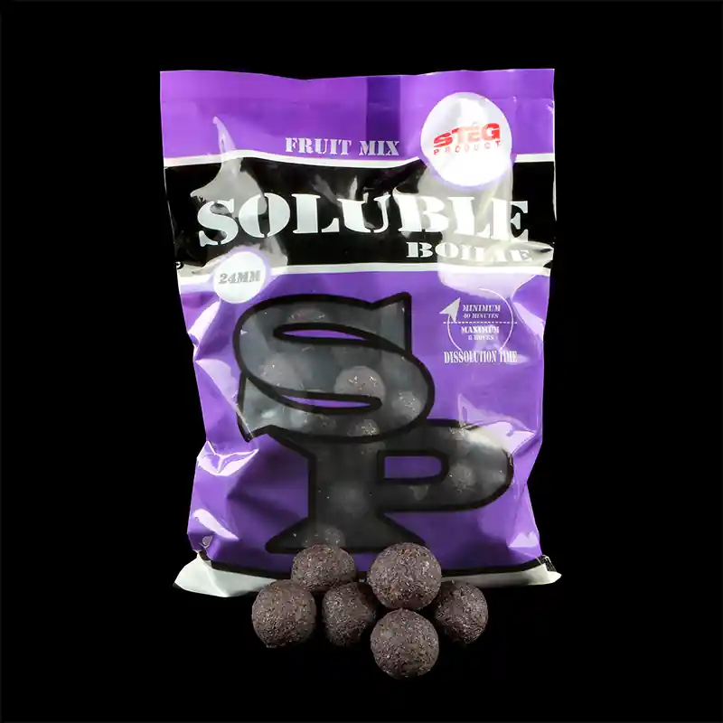 Beperkte Voorraad xSTÉG PRODUCT SOLUBLE BOILIE 24 MM GYÜMÖLCS MIX 1 KG