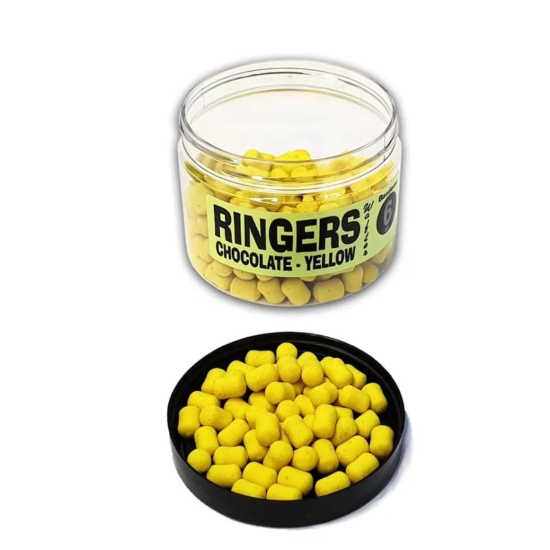 RINGERS CHOCOLATE YELLOW BAND UM 6MM Express Levering