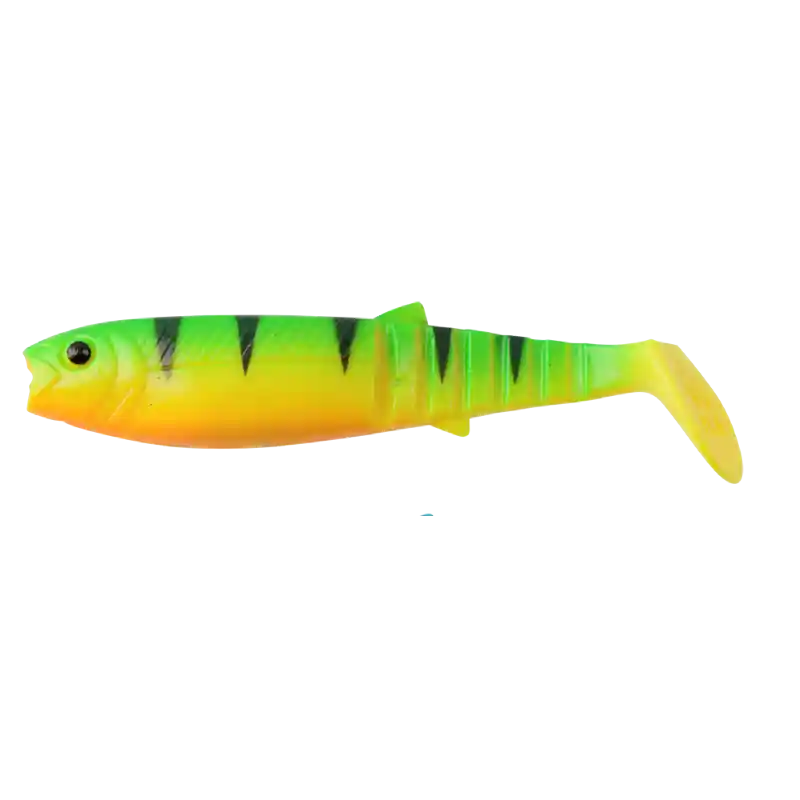 Flitsaanbieding SAVAGE GEAR CANNIBAL SHAD 6,8CM FIRETIGER