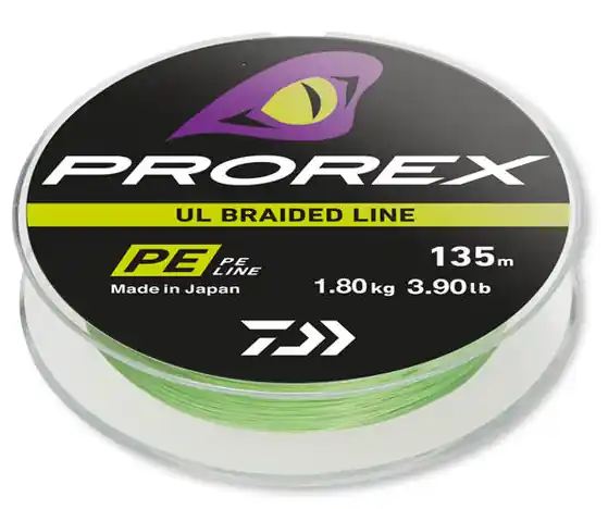 Koopje DAIWA PROREX UL 135M CHARTREUSE 0,128MM