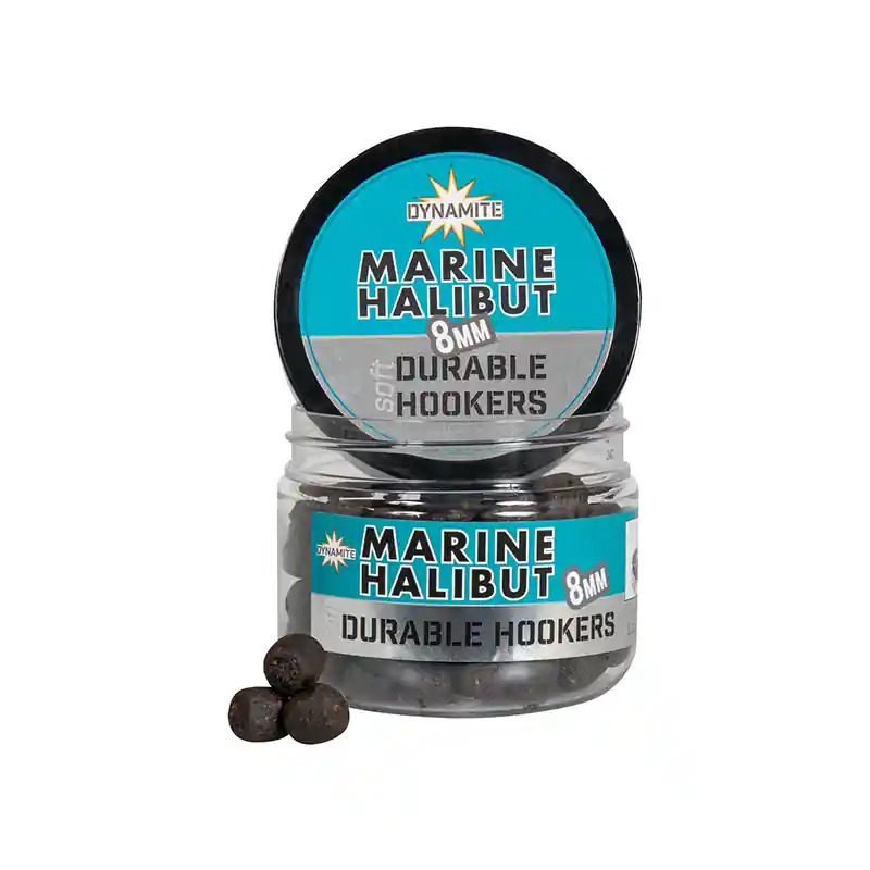 DYNAMITE BAITS DURABLE HOOK PELLET - MARINE HALIBUT 8 MM Laatste Versie