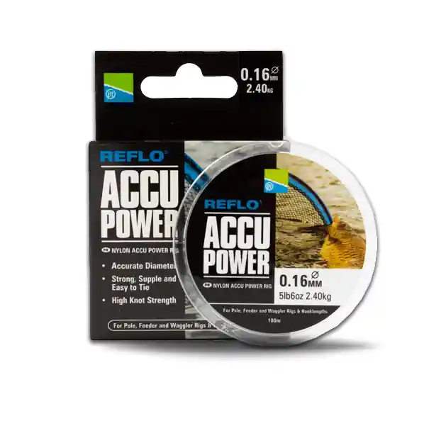 PRESTON ACCU POWER 0,22mm 100m Voordeelprijs