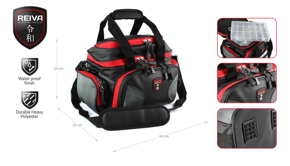 Flitsaanbieding REIVA PERGETŐ TÁSKA 40×22×25 CM 4 DOBOZZAL