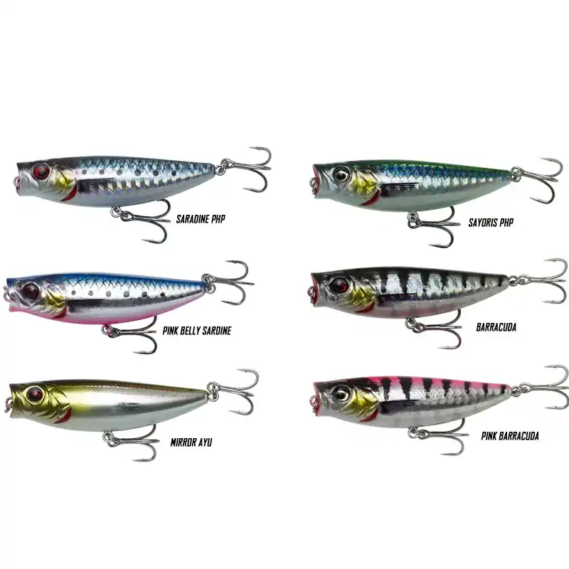 Voordeelprijs SAVAGE GEAR 3D MINNOW POP WALKER 8CM 15,5G BARRACUDA PHP