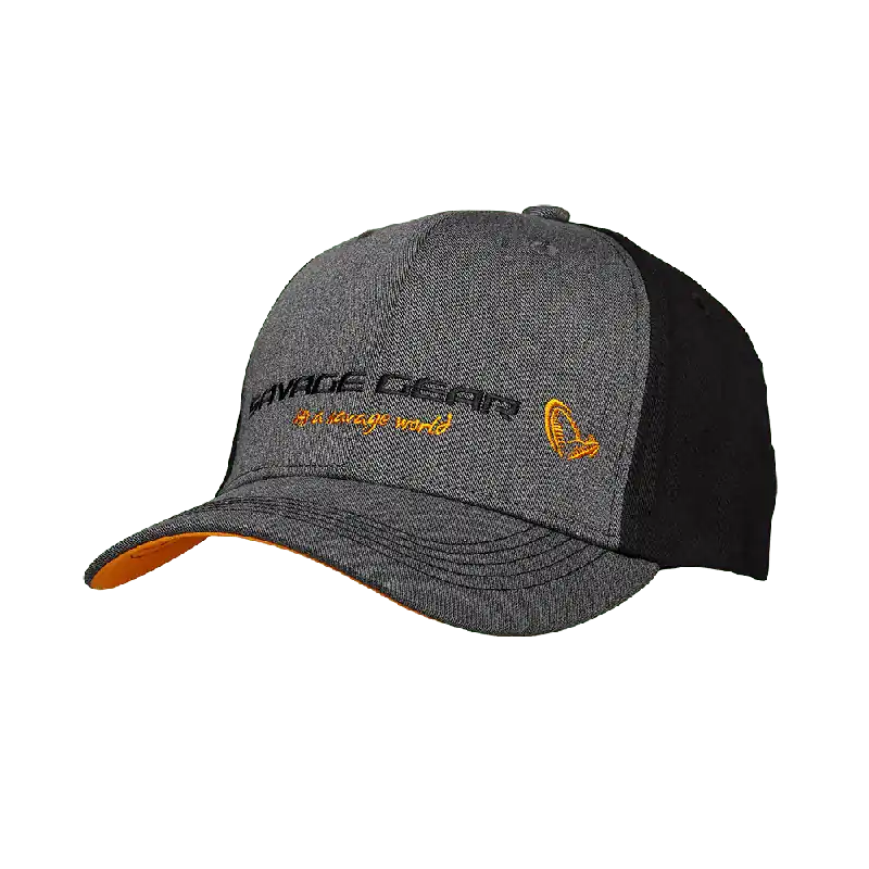 Actieprijs SAVAGE GEAR STRIKE CAP GREY MELANGE BLACK