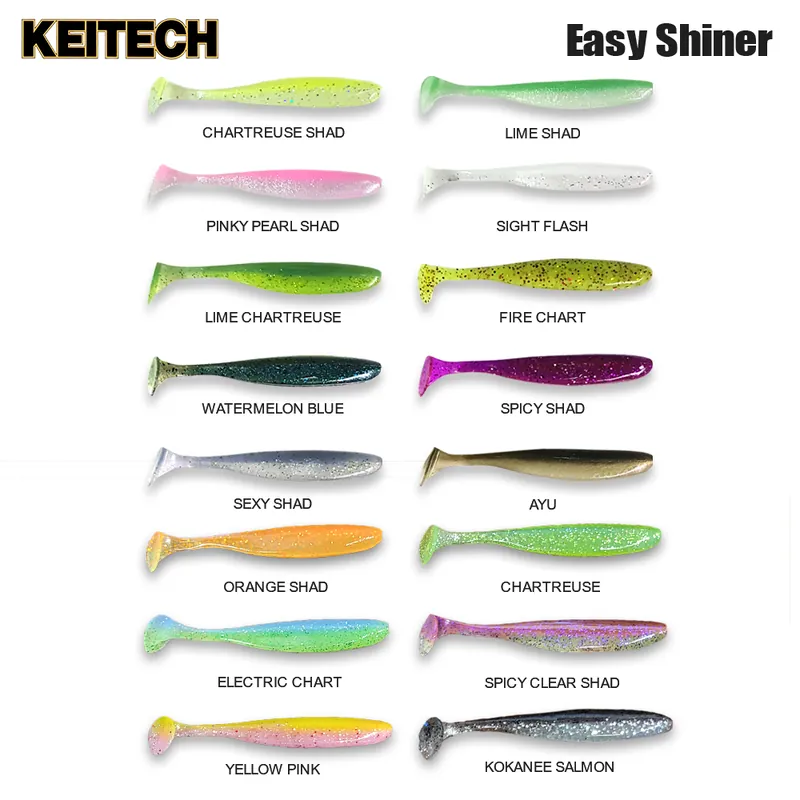 Actieprijs KEITECH EASY SHINER 3.5" SPICY CLEAR CHART