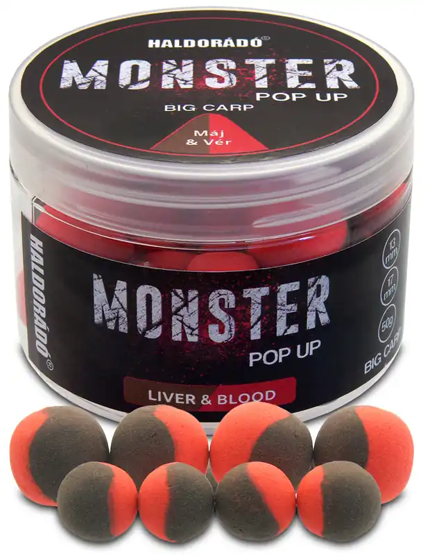 xHALDORÁDÓ MONSTER POP UP BIG CARP - MÁJ ÉS VÉR Betaalbaar