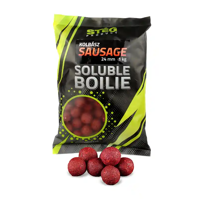 xSTÉG PRODUCT SOLUBLE BOILIE 24 MM KOLBÁSZOS 1 KG Snelle Levering