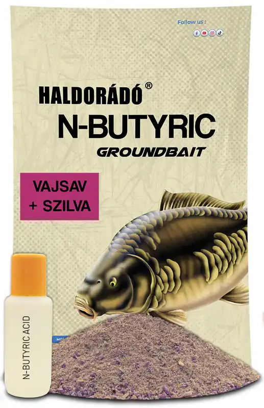 xHALDORÁDÓ N-BUTYRIC GROUNDBAIT - VAJSAV ÉS SZILVA Uitverkoop