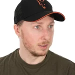 Actieprijs FOX TRUCKER CAP BLACK & ORANGE