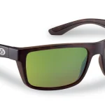 Aanbieding FLYING FISHERMAN STREAMER MATTE TORTOISE AMBER-GREEN MIRROR