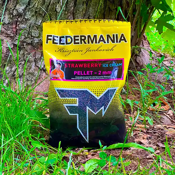 Aanbieding FEEDERMANIA 60 40 PELLET MIX 2 MM STRAWBERRY ICE CREAM