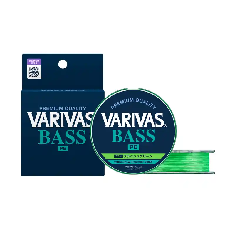 Actieprijs VARIVAS BASS PE X4 150M 0,218MM 30LB FLASH GREEN
