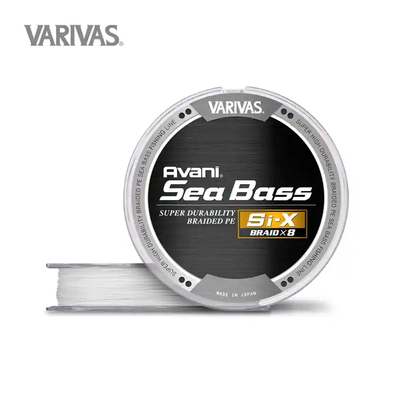 Aanbieding VARIVAS AVANI SEA BASS SI-X PE X8 150M 21LB PREMIUM WHITE