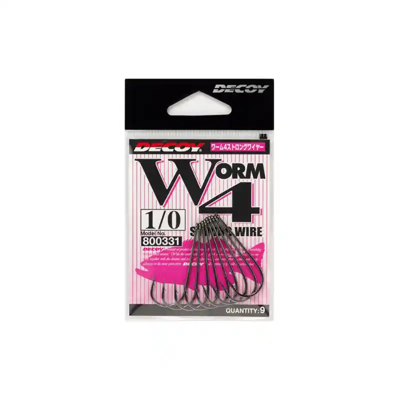Weekendaanbieding DECOY HOROG WORM 4 STRONG WIRE 1/0