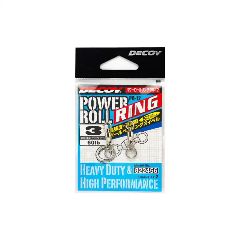 Beperkt Aanbod DECOY FORGÓ PR-12 POWERROLL RING 3 60lbs