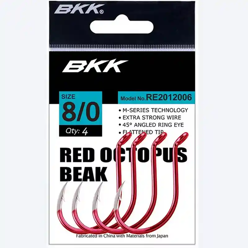 Aanbieding BKK RED OCTOPUS BEAK HOROG 6/0
