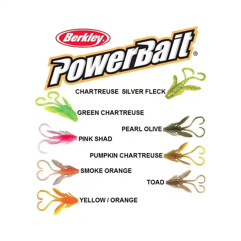 Alleen Vandaag BERKLEY POWERBAIT PWR NYMPH 2cm SMOKE ORANGE