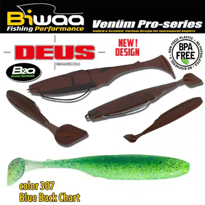 Aanbieding BIWAA DEUS 4" 10CM 307 - BLUE BACK CHART