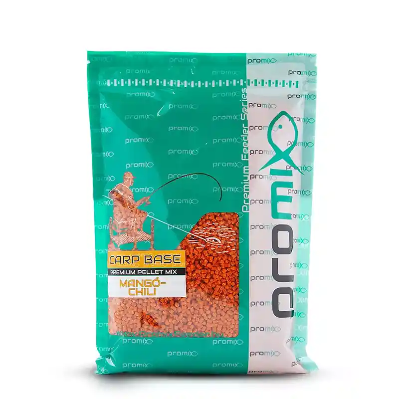 Weekendaanbieding PROMIX CARP BASE PELLET MANGÓ-CHILI