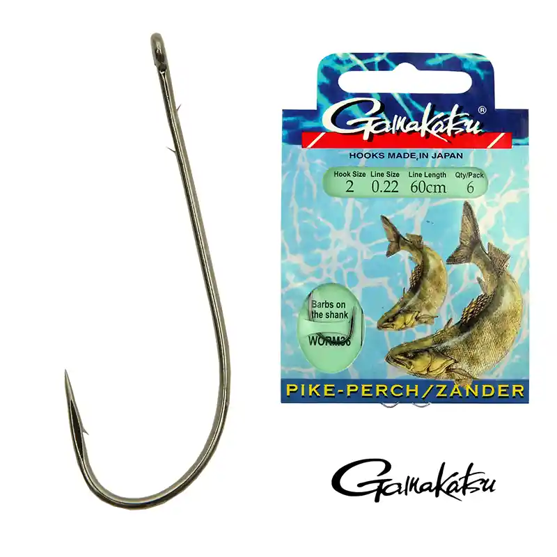 Uitverkoop GAMAKATSU WORM 36 SÜLLŐ ELŐKÖTÖTT 60CM 1/0-ÁS