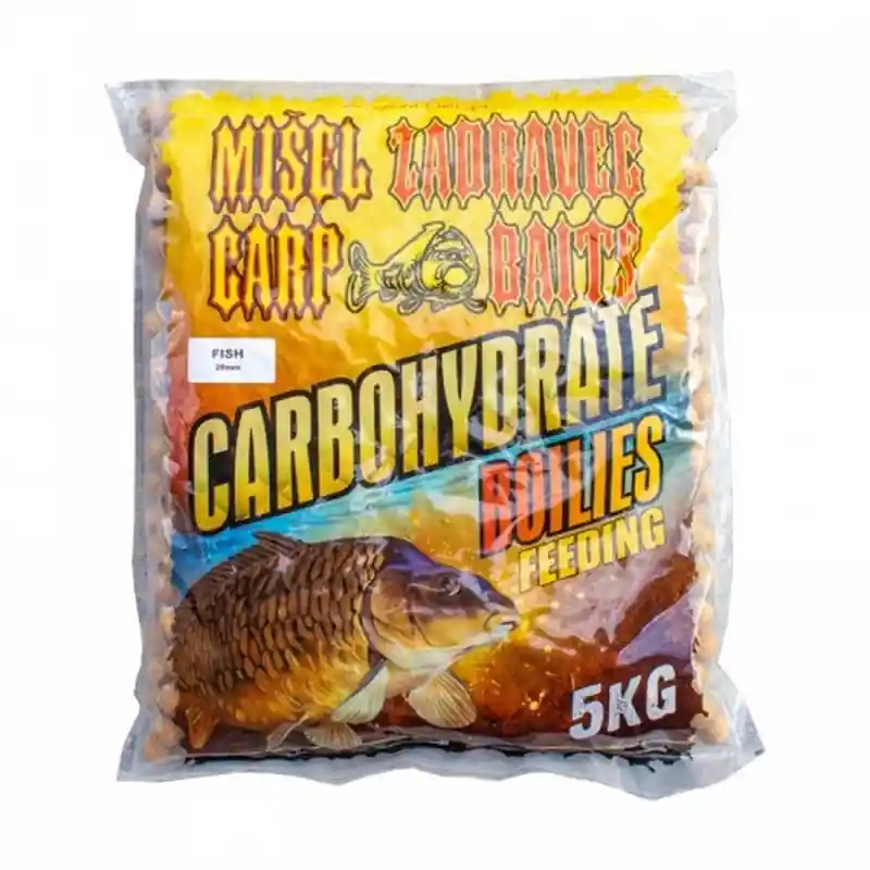 ZADRAVEC CARBOHYDRATE BOJLI FISH 24MM 5KG Meest Verkocht