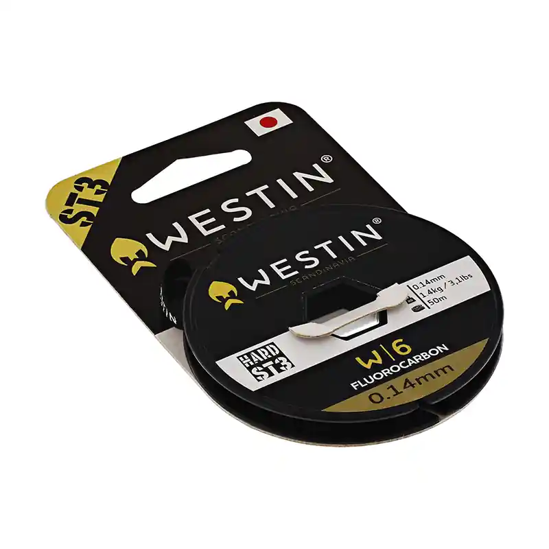 WESTIN W6 ST3 FLUOROCARBON 20M 1,05MM 56,5KG Dagaanbieding