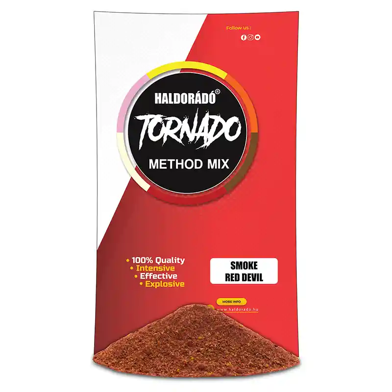 xHALDORÁDÓ TORNADÓ SMOKE METHOD MIX - RED DEVIL Korting