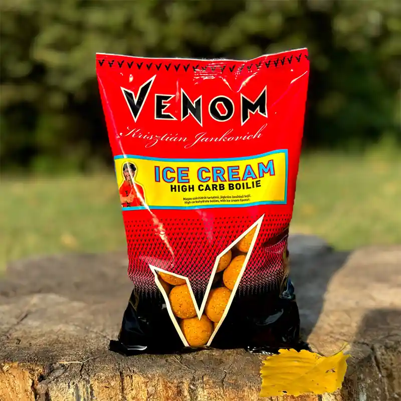 Aanbieding VENOM HIGH CARB BOILIE 30 MM ICE CREAM