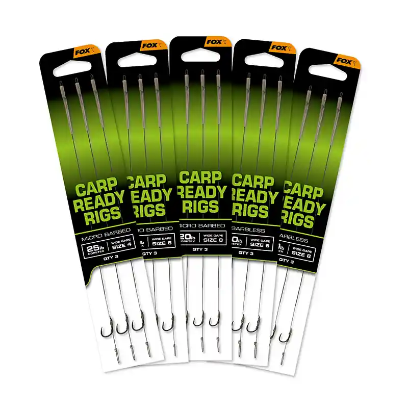 Actieprijs FOX CARP READY RIGS WIDE GAPE SIZE2 25LB