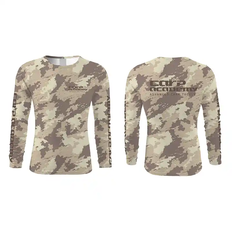 Alleen Vandaag CARP ACADEMY CAMOU UV PÓLÓ - XL