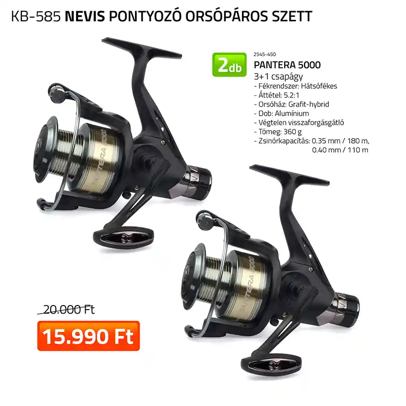 Dagaanbieding NEVIS PONTYOZÓ ORSÓ PÁROS