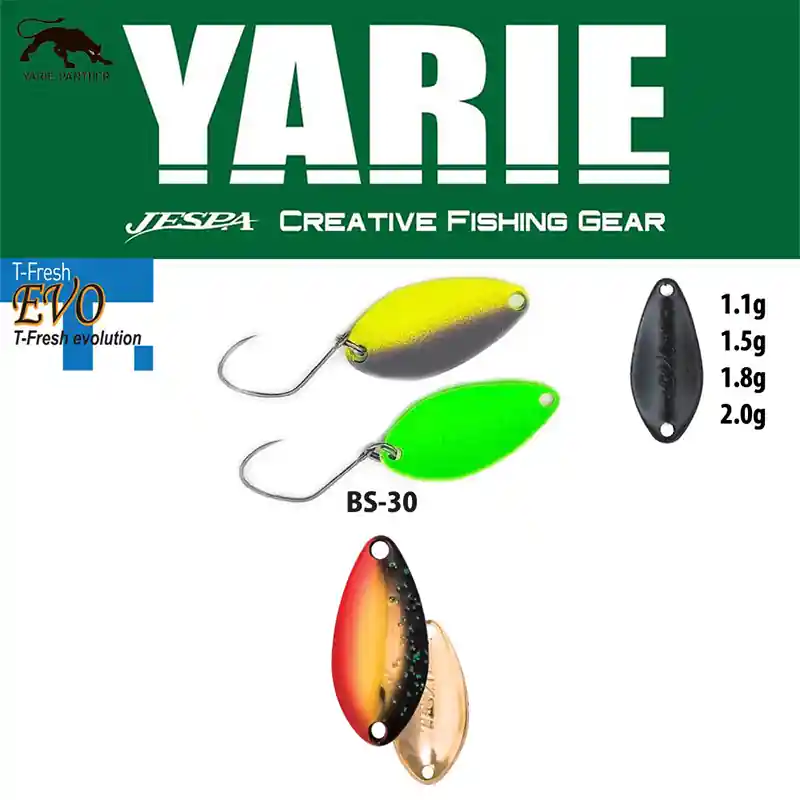 YARIE 710T T-FRESH EVO 2.0gr BS-30 SUNSET LINE Actieprijs