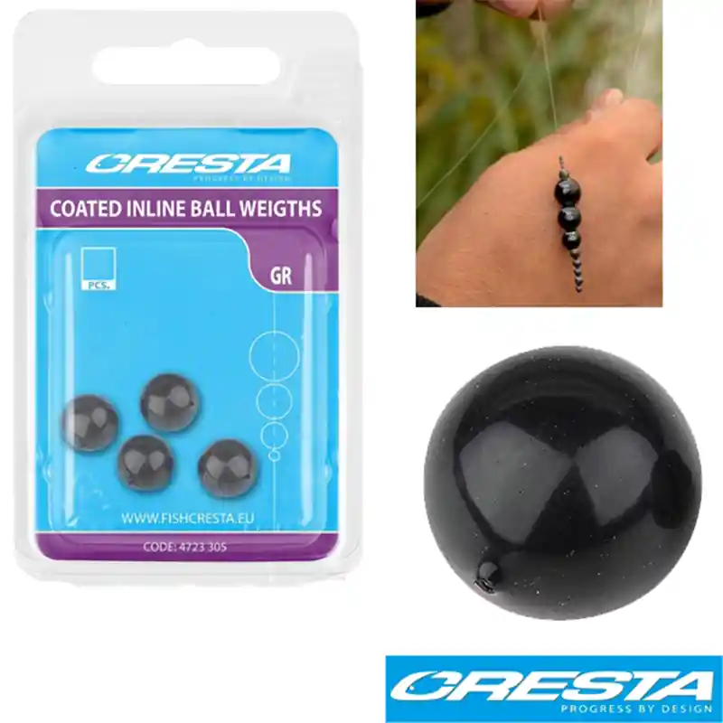 Aanbieding SPRO CRESTA COATED INLINE BALL 2GR