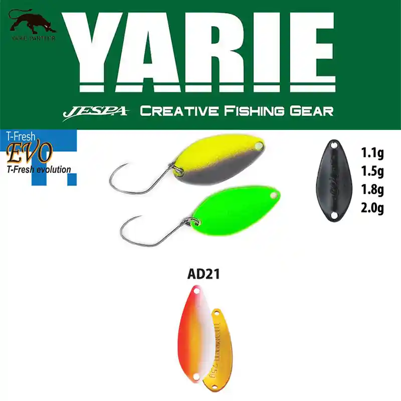 YARIE 710T T-FRESH EVO 2.0gr AD21 UZAKIN Snelle Levering