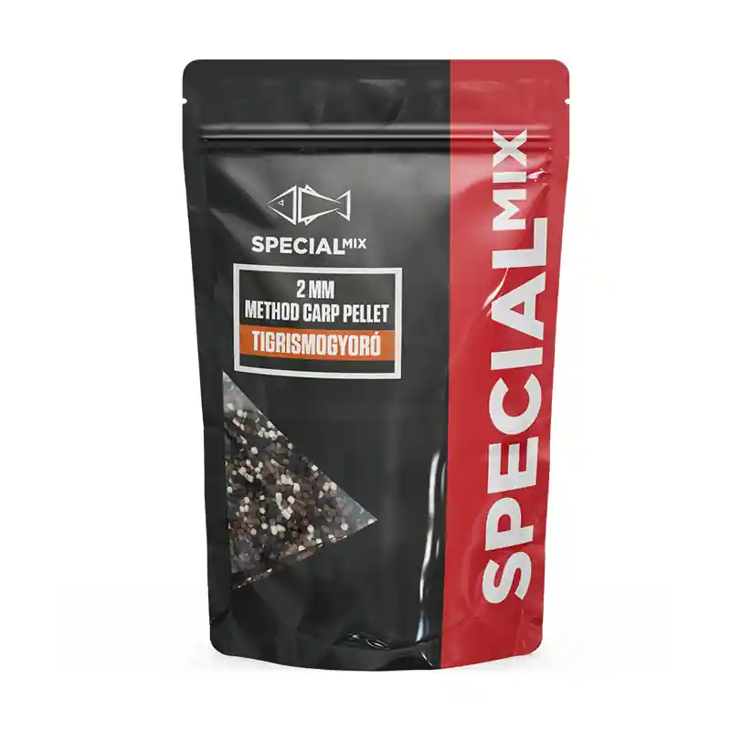 Beperkt Aanbod SPECIÁL MIX METHOD CARP PELLET 2MM - TIGRISMOGYORÓ 500GR