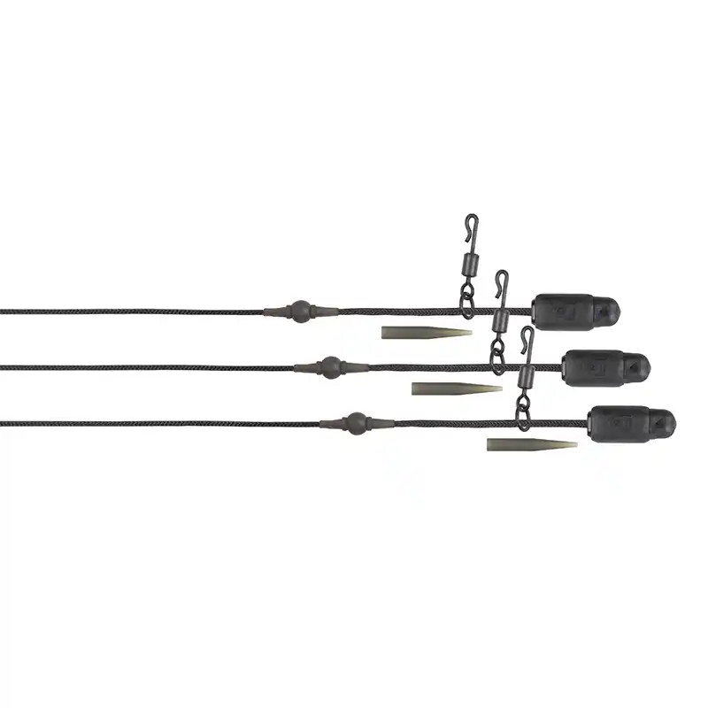 Laatste Kans FOX EDGES NATURALS HELI-CLIP RIGS 50LB LEADCORE