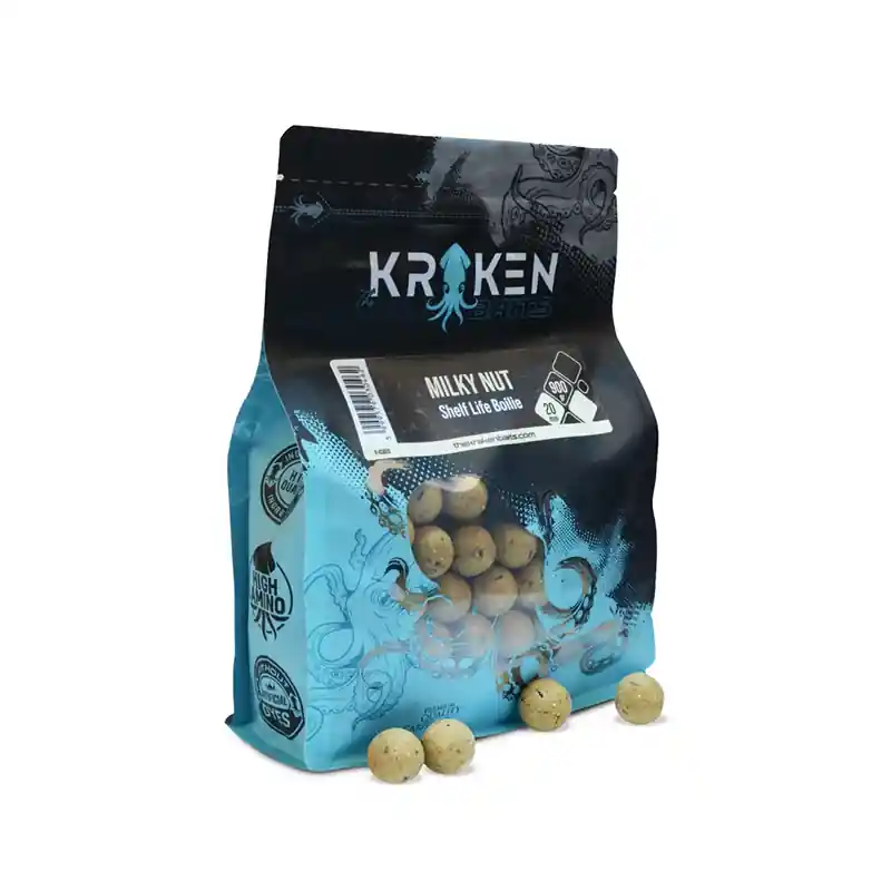 KRAKEN MILKY NUT SHELF LIFE BOILIE 20MM 900GR Nieuw