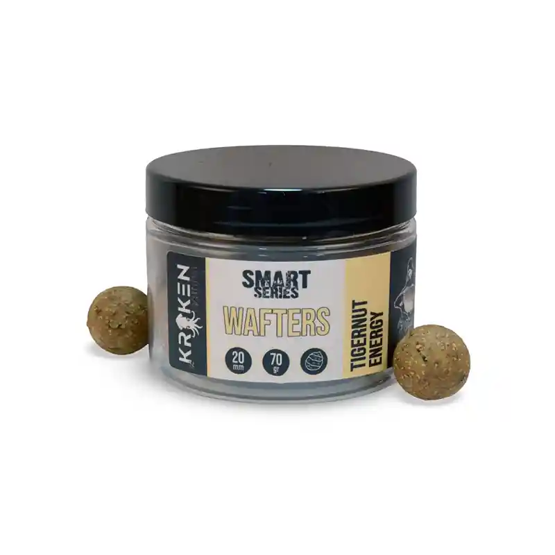 KRAKEN SMART SERIES TIGERNUT ENERGY WAFTERS 20MM 70GR Op = Op