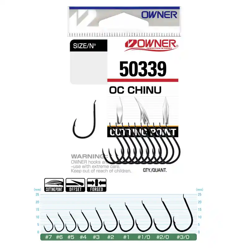 OWNER 50339-1/0 CHINU BLACK Nieuw